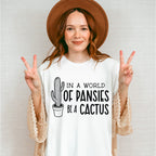 Be A Cactus - Plants Unisex Crewneck T-Shirt Sweatshirt Hoodie