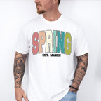 Spring Est. March - Spring Unisex Crewneck T-Shirt Sweatshirt Hoodie