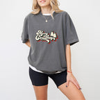 Retro Merry Christmas Trees - Christmas Unisex Crewneck T-Shirt Sweatshirt Hoodie