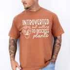 Introverted But - Plants Unisex Crewneck T-Shirt Sweatshirt Hoodie