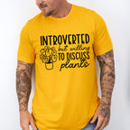 Introverted But - Plants Unisex Crewneck T-Shirt Sweatshirt Hoodie