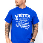 Writer Not A Magician - Writing Unisex Crewneck T-Shirt Sweatshirt Hoodie