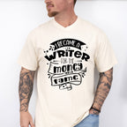 For The Money And Fame - Writing Unisex Crewneck T-Shirt Sweatshirt Hoodie