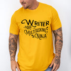 Writer AKA Multitasking Ninja - Writing Unisex Crewneck T-Shirt Sweatshirt Hoodie