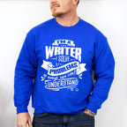 I Solve Problems - Writing Unisex Crewneck T-Shirt Sweatshirt Hoodie