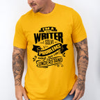 I Solve Problems - Writing Unisex Crewneck T-Shirt Sweatshirt Hoodie