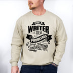 I Solve Problems - Writing Unisex Crewneck T-Shirt Sweatshirt Hoodie