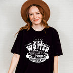 What's Your Superpower - Writing Unisex Crewneck T-Shirt Sweatshirt Hoodie