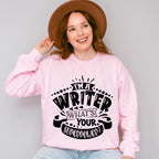 What's Your Superpower - Writing Unisex Crewneck T-Shirt Sweatshirt Hoodie