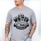 What's Your Superpower - Writing Unisex Crewneck T-Shirt Sweatshirt Hoodie