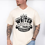 What's Your Superpower - Writing Unisex Crewneck T-Shirt Sweatshirt Hoodie