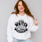 What's Your Superpower - Writing Unisex Crewneck T-Shirt Sweatshirt Hoodie