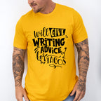 Writing Advice For Tacos - Writing Unisex Crewneck T-Shirt Sweatshirt Hoodie