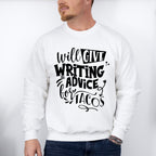 Writing Advice For Tacos - Writing Unisex Crewneck T-Shirt Sweatshirt Hoodie