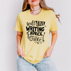 Writing Advice For Tacos - Writing Unisex Crewneck T-Shirt Sweatshirt Hoodie