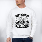 My Writer Voice - Writing Unisex Crewneck T-Shirt Sweatshirt Hoodie