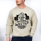 Awesome Writer Looks Like - Writing Unisex Crewneck T-Shirt Sweatshirt Hoodie