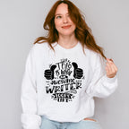 Awesome Writer Looks Like - Writing Unisex Crewneck T-Shirt Sweatshirt Hoodie