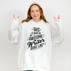 Awesome Writer Looks Like Design - Writing Unisex Crewneck T-Shirt Sweatshirt Hoodie