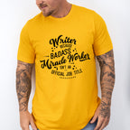 Writer Because - Writing Unisex Crewneck T-Shirt Sweatshirt Hoodie