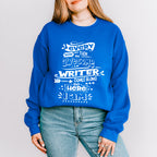 Every Now And Then - Writing Unisex Crewneck T-Shirt Sweatshirt Hoodie