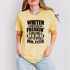 Freaking Awesome Hero - Writing Unisex Crewneck T-Shirt Sweatshirt Hoodie