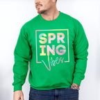 Spring Vibes - Spring Unisex Crewneck T-Shirt Sweatshirt Hoodie