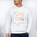 Spring Vibes - Spring Unisex Crewneck T-Shirt Sweatshirt Hoodie