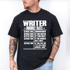 Writer Hourly Rate - Writing Unisex Crewneck T-Shirt Sweatshirt Hoodie