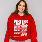 Writer Hourly Rate - Writing Unisex Crewneck T-Shirt Sweatshirt Hoodie