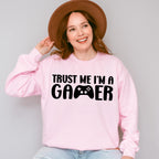 Trust Me I'm A Gamer - Video Games Unisex Crewneck T-Shirt Sweatshirt Hoodie