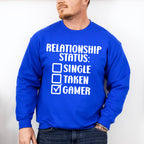 Relationship Status Gamer - Video Games Unisex Crewneck T-Shirt Sweatshirt Hoodie