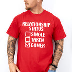 Relationship Status Gamer - Video Games Unisex Crewneck T-Shirt Sweatshirt Hoodie