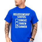 Relationship Status Gamer - Video Games Unisex Crewneck T-Shirt Sweatshirt Hoodie