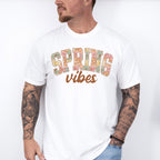 Spring Vibes Floral Design - Spring Unisex Crewneck T-Shirt Sweatshirt Hoodie