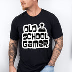 Old School Gamer - Video Games Unisex Crewneck T-Shirt Sweatshirt Hoodie