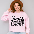 Just One More Game - Video Games Unisex Crewneck T-Shirt Sweatshirt Hoodie