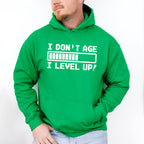 I Level Up - Video Games Unisex Crewneck T-Shirt Sweatshirt Hoodie