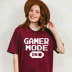Gamer Mode On - Video Games Unisex Crewneck T-Shirt Sweatshirt Hoodie