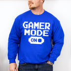 Gamer Mode On - Video Games Unisex Crewneck T-Shirt Sweatshirt Hoodie