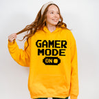 Gamer Mode On - Video Games Unisex Crewneck T-Shirt Sweatshirt Hoodie