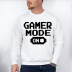 Gamer Mode On - Video Games Unisex Crewneck T-Shirt Sweatshirt Hoodie