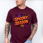 Spooky Season Pumpkin - Halloween Unisex Crewneck T-Shirt Sweatshirt Hoodie