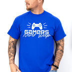 Gamers Never Sleep - Video Games Unisex Crewneck T-Shirt Sweatshirt Hoodie