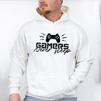 Gamers Never Sleep - Video Games Unisex Crewneck T-Shirt Sweatshirt Hoodie