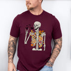 Skeleton Halloween Design - Halloween Unisex Crewneck T-Shirt Sweatshirt Hoodie