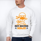 Anti Bullying Ninja - Anti Bullying Unisex Crewneck T-Shirt Sweatshirt Hoodie