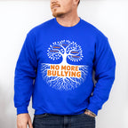 No More Bullying Tree Design - Anti Bullying Unisex Crewneck T-Shirt Sweatshirt Hoodie
