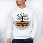 No More Bullying Tree Design - Anti Bullying Unisex Crewneck T-Shirt Sweatshirt Hoodie