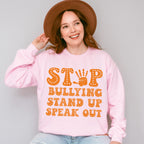 Stand Up Speak Out - Anti Bullying Unisex Crewneck T-Shirt Sweatshirt Hoodie